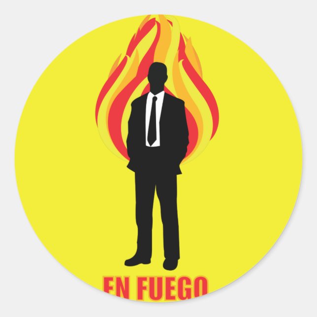 En Fuego Stickers (Front)