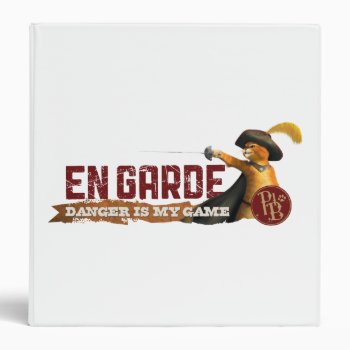 En Garde 3 Ring Binder by pussinboots at Zazzle
