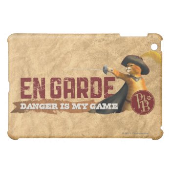 En Garde Ipad Mini Case by pussinboots at Zazzle