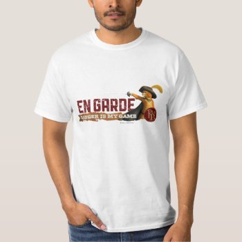 En Garde T-shirt by pussinboots at Zazzle