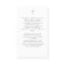 En Memoria | Funeral Prayer Photo Card in Spanish