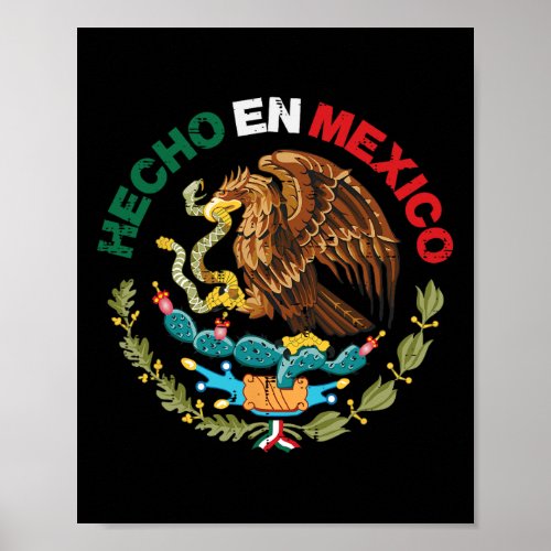 En Mexico Eagle Mexican Independence Day Men Women Poster