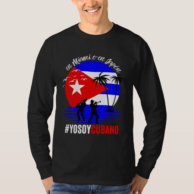 En Miami o en Japón Dark T-Shirt (Front)