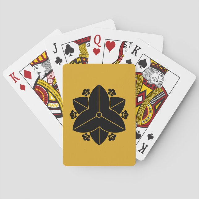 En-nosuke Ichikawa Poker Cards (Back)