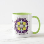 En Provence Ringer Mug<br><div class="desc">Ringer mug for En Provence mystery quilt block</div>