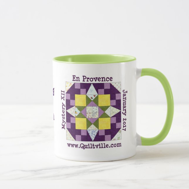 En Provence Ringer Mug (Right)