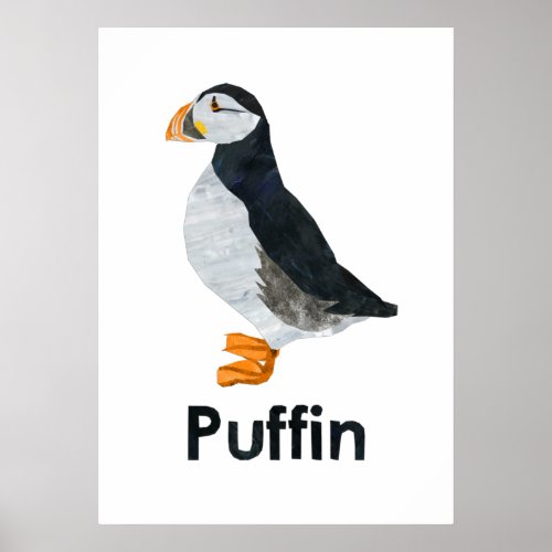 En _ Puffin Poster