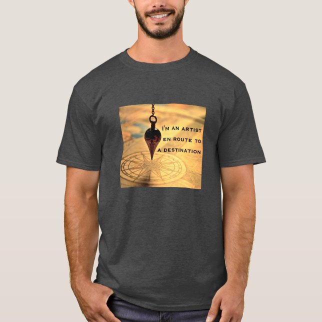 En route (dark) T-Shirt (Front)