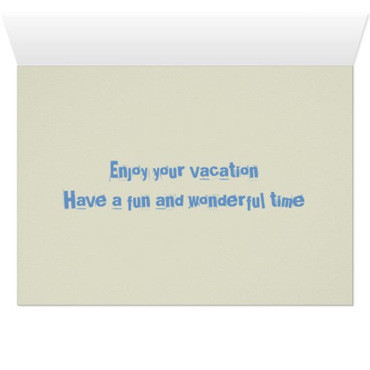 en route pour l'aventure farwell vacation card (Inside Horizontal (Bottom))
