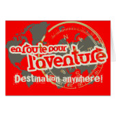 en route pour l'aventure farwell vacation red card (Front Horizontal)