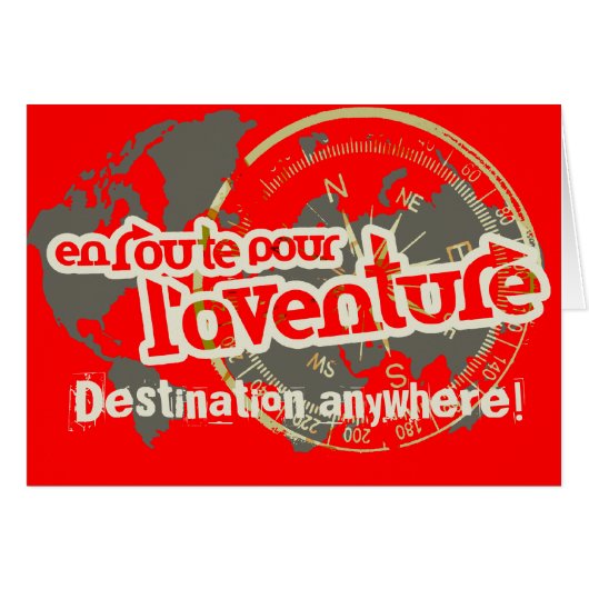 en route pour l'aventure farwell vacation red card (Front Horizontal)