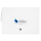 en route pour l'aventure vacation card (Back Horizontal)