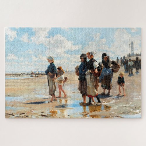 EN ROUTE TO FISH BY JOHN SINGER SARGENT TISSUE PAP JIGSAW PUZZLE