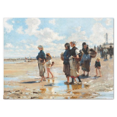 EN ROUTE TO FISH BY JOHN SINGER SARGENT TISSUE PAPER