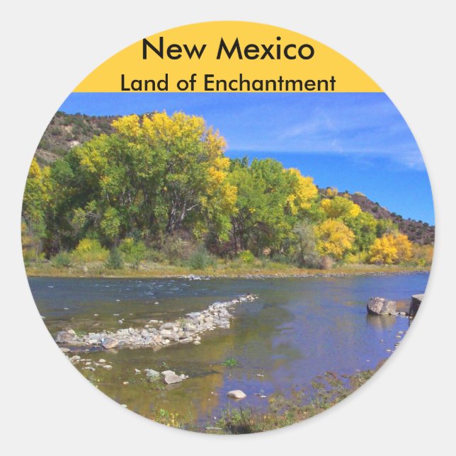 En Route to Taos stickers (Front)