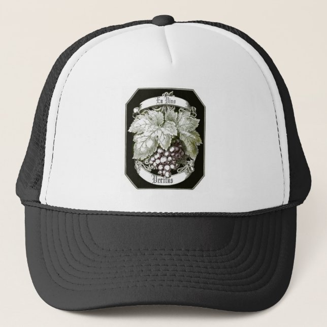 En Vino Veritas (In Wine is Truth) Hat (Front)