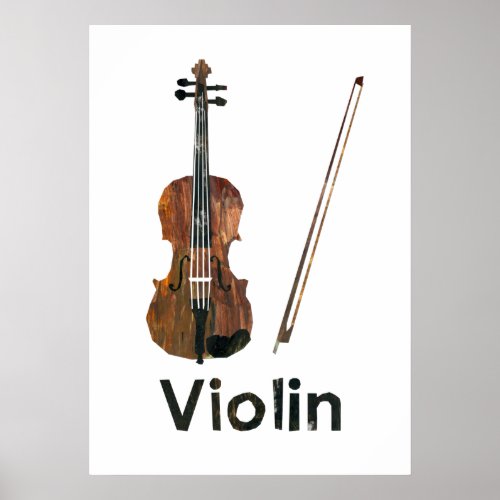 En _ Violin Poster
