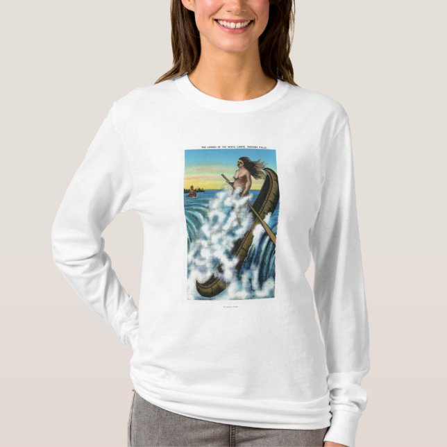 Enactment of the Legend of the White Canoe T-Shirt (Front)