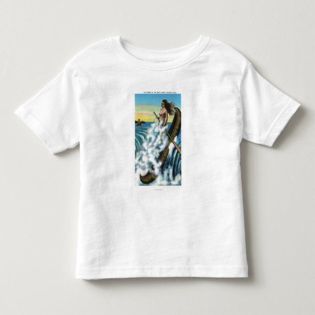 Enactment of the Legend of the White Canoe Toddler T-shirt (Front)