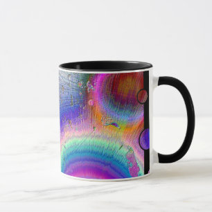 Enamel Sunburst Fun Frame Mug