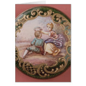 Enamelled and gilt button (Front)