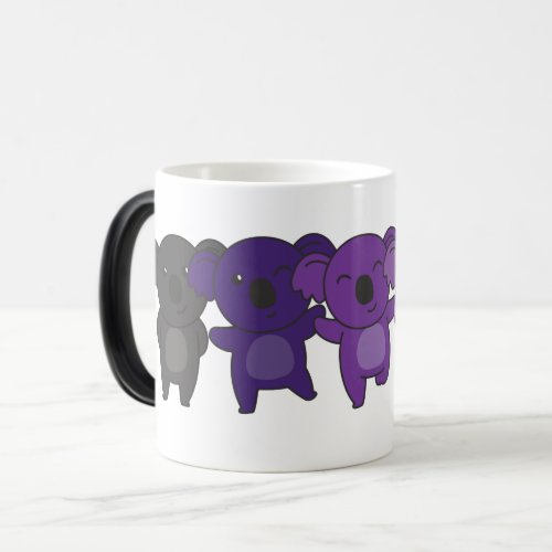 Enbian Flag Pride Lgbtq Cute Koala Magic Mug