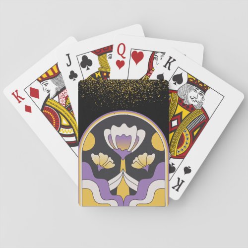 Enby NB Nonbinary Genderqueer Pride Playing Cards