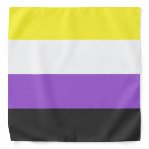 Enby (Non-binary Pride) Flag Bandana