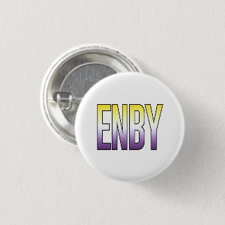 ENBY - Nonbinary Button