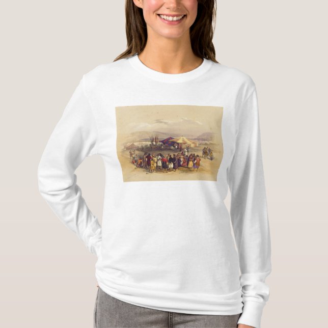 Encampment of the Pilgrims at Jericho' Volume II T-Shirt (Front)