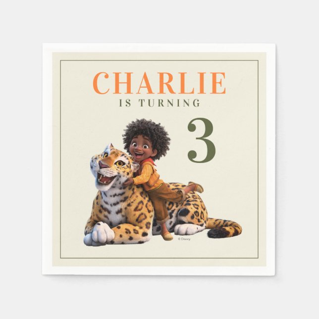 Encanto | Antonio Birthday Napkins (Front)