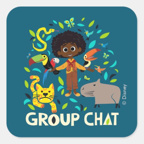 Encanto  Antonio _ Group Chat Square Sticker