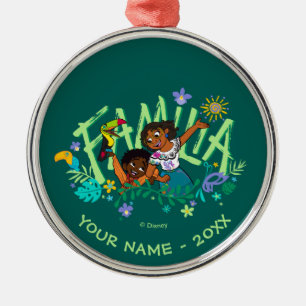Encanto   Antonio & Mirabel - Familia Metal Ornament