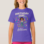Encanto | Birthday Girl T-Shirt<br><div class="desc">Celebrate your daughter's Birthday with this Birthday Girl shirt featuring Encanto's,  Mirabel.</div>