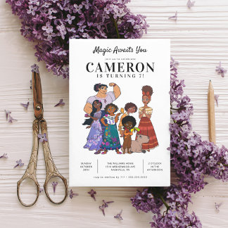 Encanto Birthday Invitation