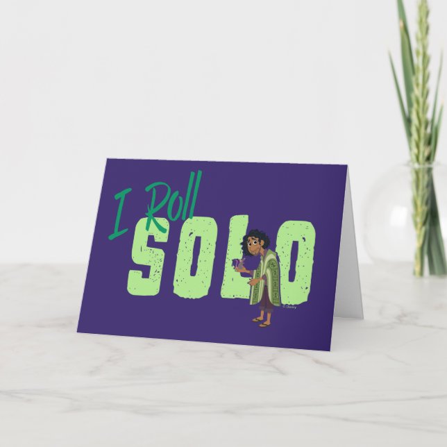 Encanto | Bruno - I Roll Solo Card (Front)