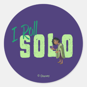 Encanto   Bruno - I Roll Solo Classic Round Sticker