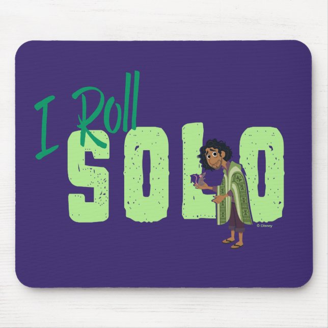 Encanto | Bruno - I Roll Solo Mouse Pad (Front)