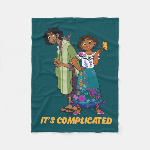 Encanto  Bruno  Mirabel _ Its Complicated Fleece Blanket