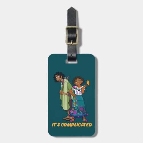 Encanto  Bruno  Mirabel _ Its Complicated Luggage Tag