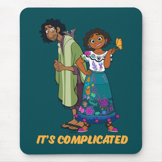 Encanto | Bruno & Mirabel - It's Complicated Mouse Pad (Front)