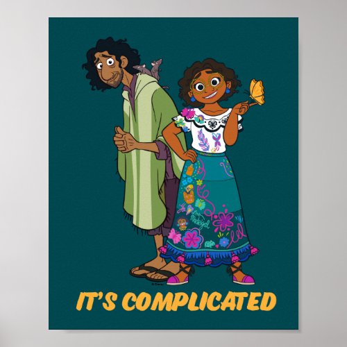 Encanto  Bruno  Mirabel _ Its Complicated Poster