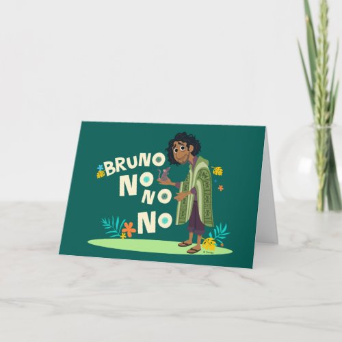 Encanto  Bruno No No No Card