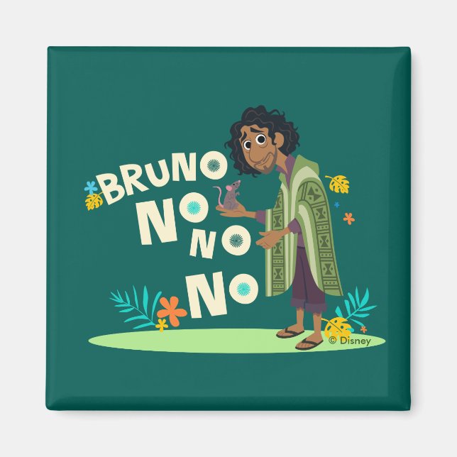 Encanto | Bruno No No No Magnet (Front)