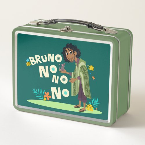 Encanto  Bruno No No No Metal Lunch Box