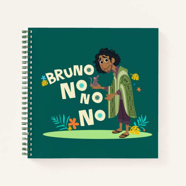 Encanto | Bruno No No No Notebook (Front)