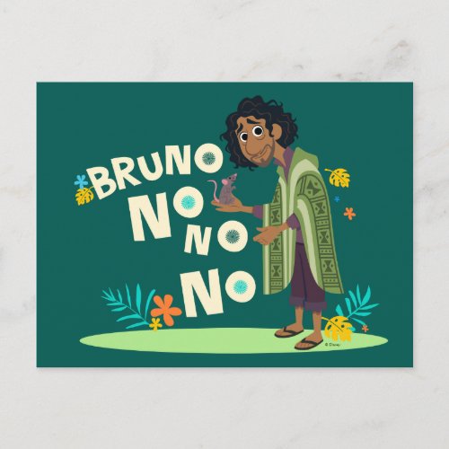 Encanto  Bruno No No No Postcard