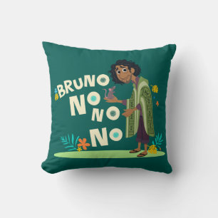 Encanto Bruno No No No Throw Pillow