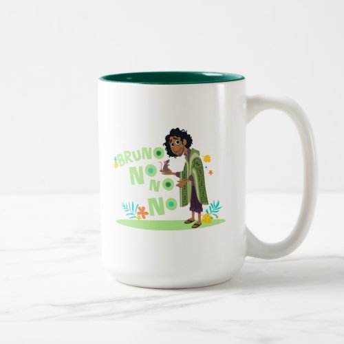 Encanto  Bruno No No No Two_Tone Coffee Mug