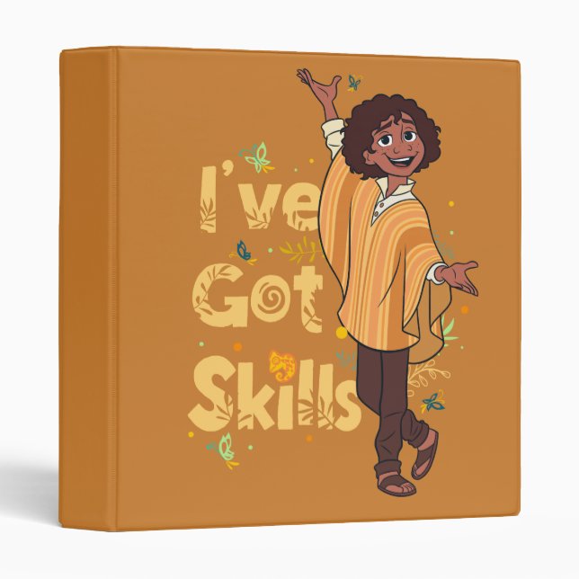 Encanto | Camilo - I've Got Skills 3 Ring Binder (Front/Spine)